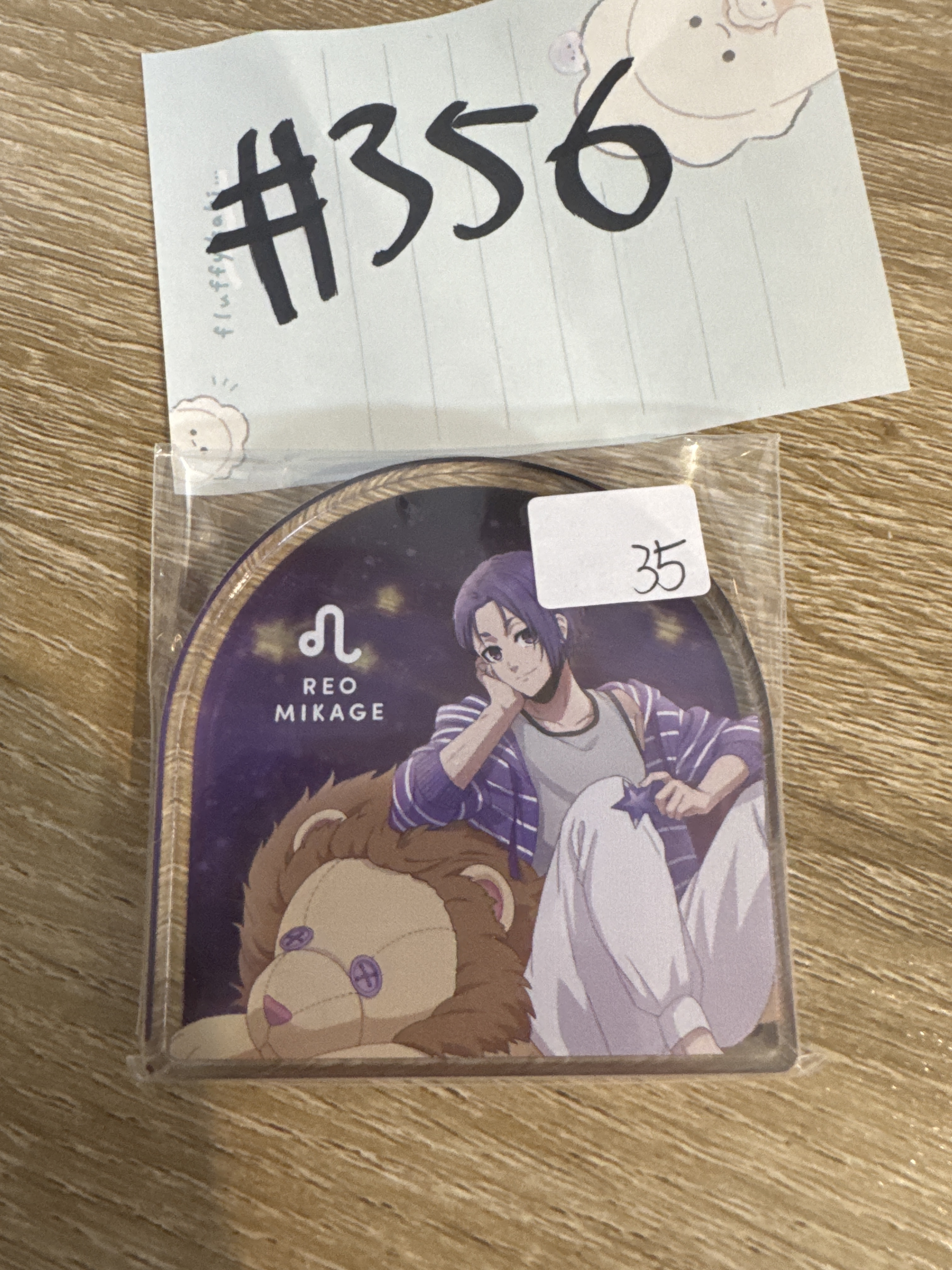 BlueLock  玲王 膠牌#356