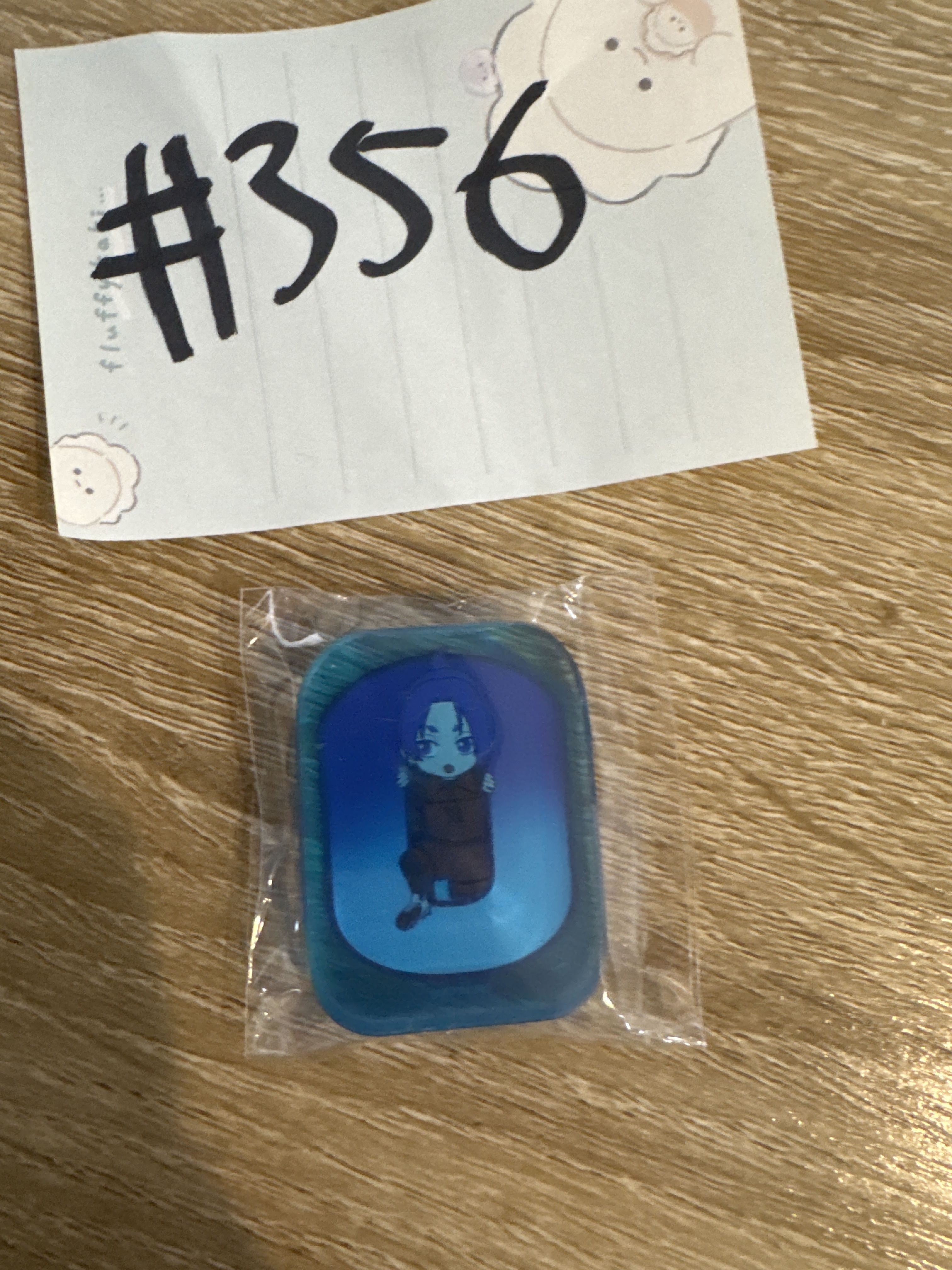 BlueLock  玲王 膠牌#356