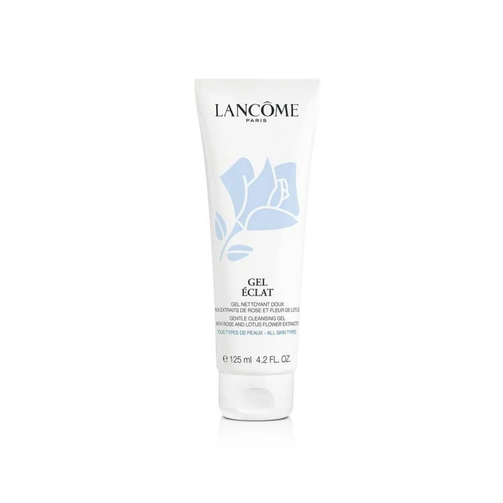 蘭蔻 深層清潔洗面乳 清瀅柔膚潔面125ml(混油)藍色(平行進口)