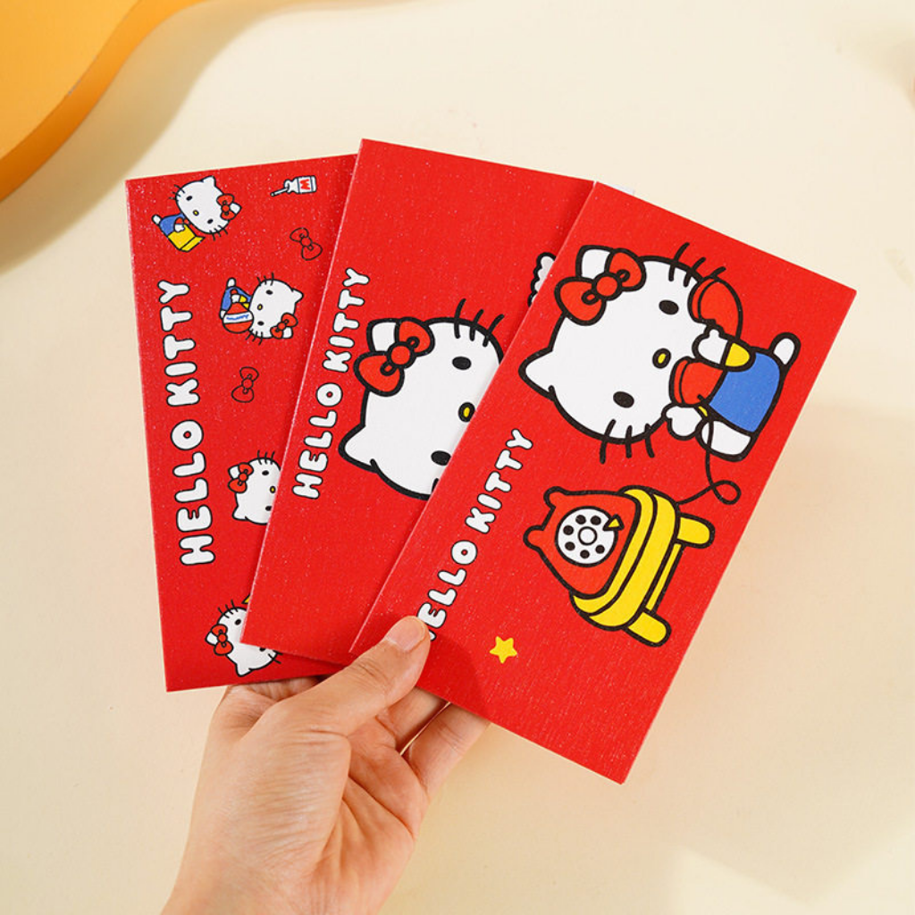 Hello Kitty| 利是封套裝 6P(長方版)