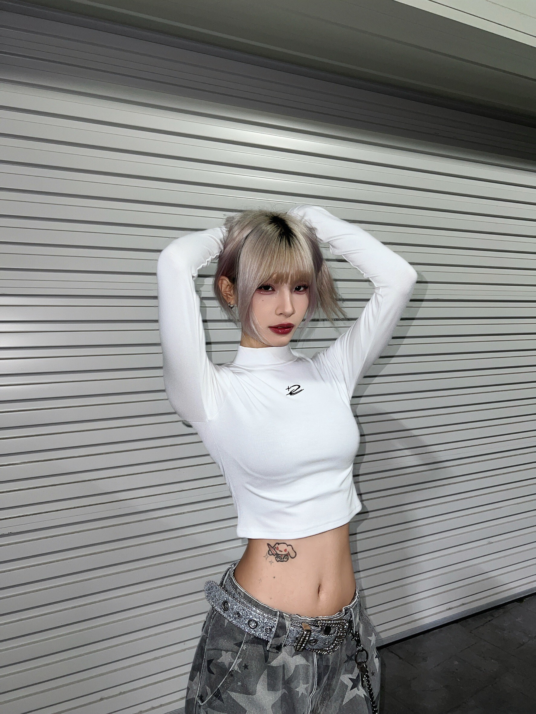 (GOAL) DCM 小高領 高領 合身 修身 短版 彈性 緊繃 顯瘦 DCM-W78