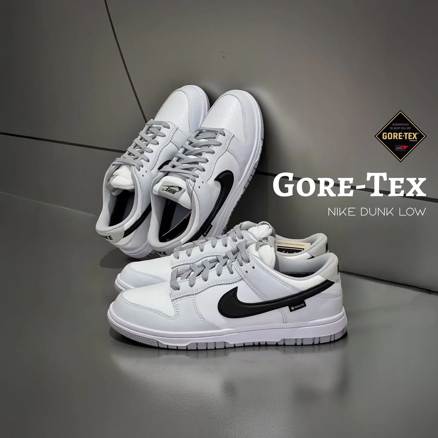 (預訂) Nike Dunk Low - Grey Gore-Tex