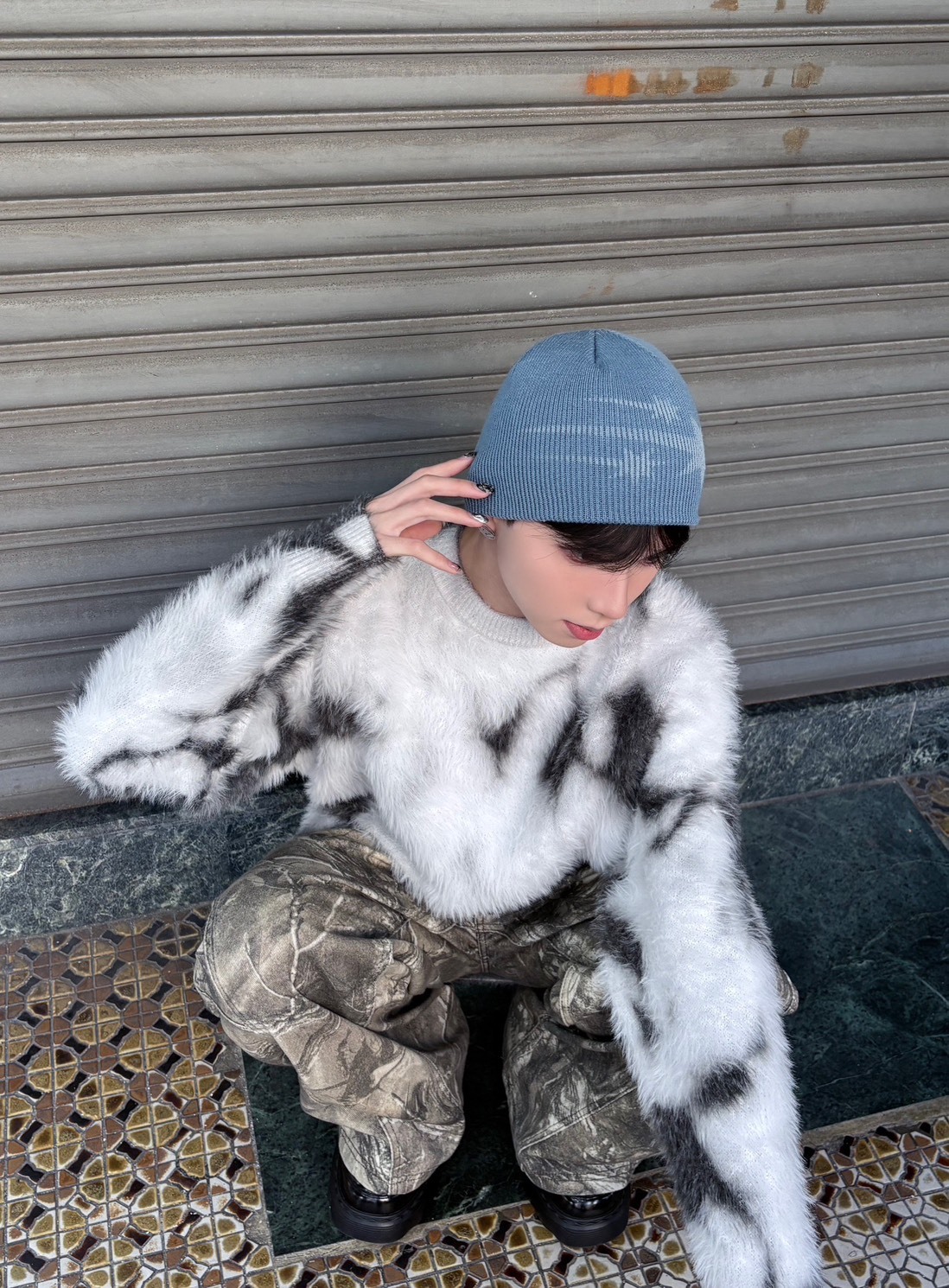 (GOAL) 正韓 流星 十字星 冷帽 毛帽