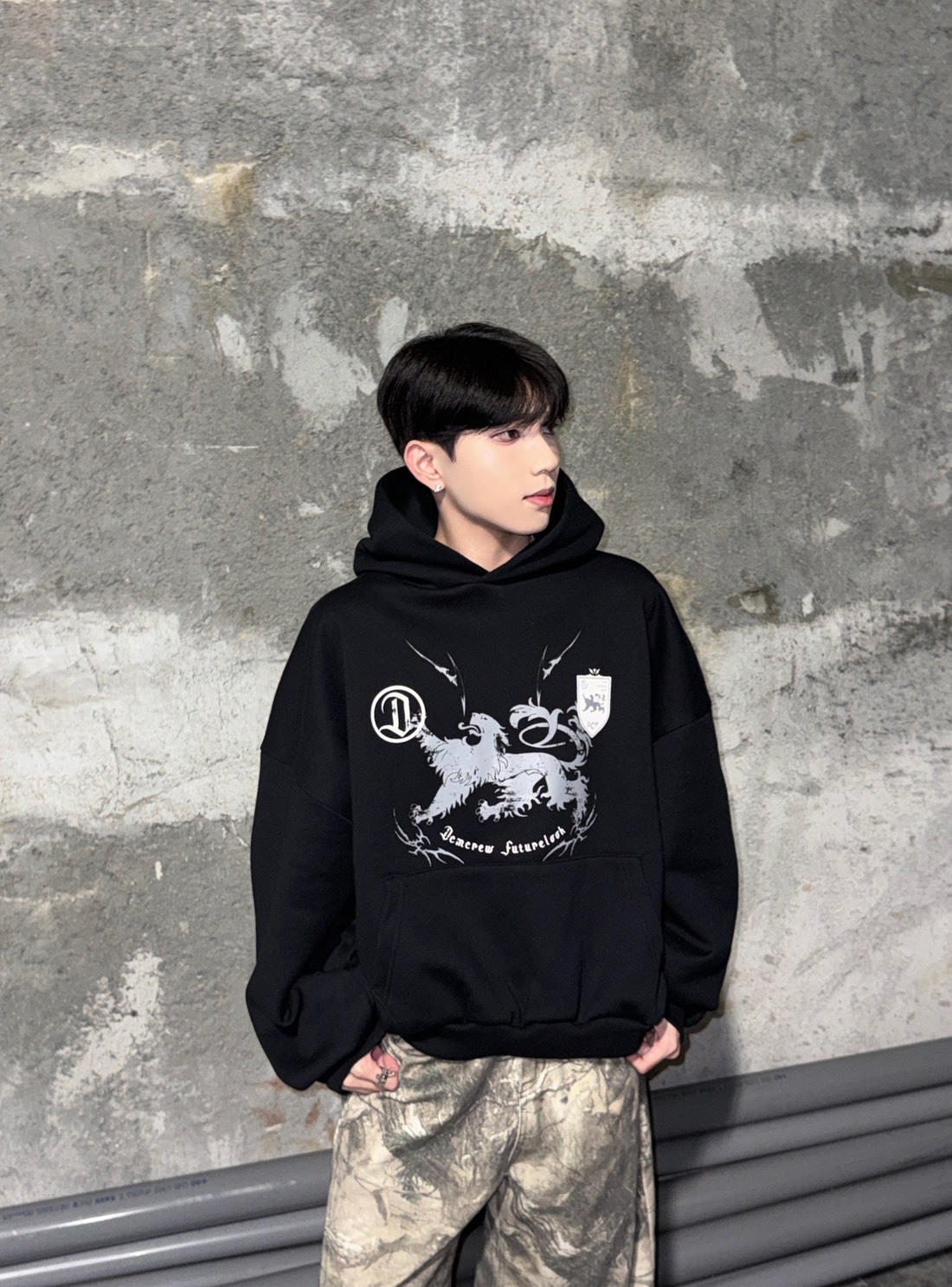 (GOAL) DCM  LOGO HOODIE 神獸 重磅 帽T