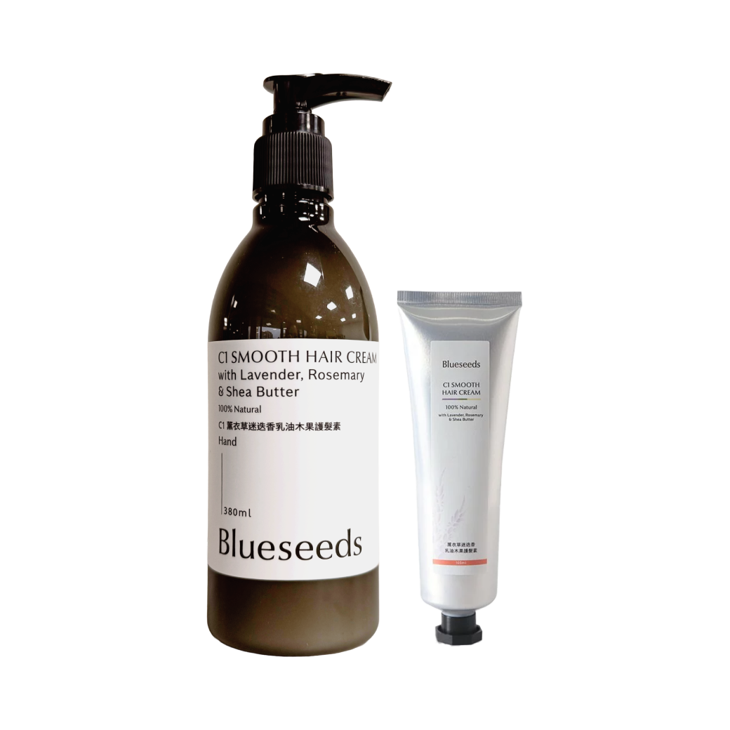【熱銷絕版品】C1薰衣草迷迭香乳油木果護髮素 380ml x1+100ml x1｜下單贈S3全身潔淨露100ml