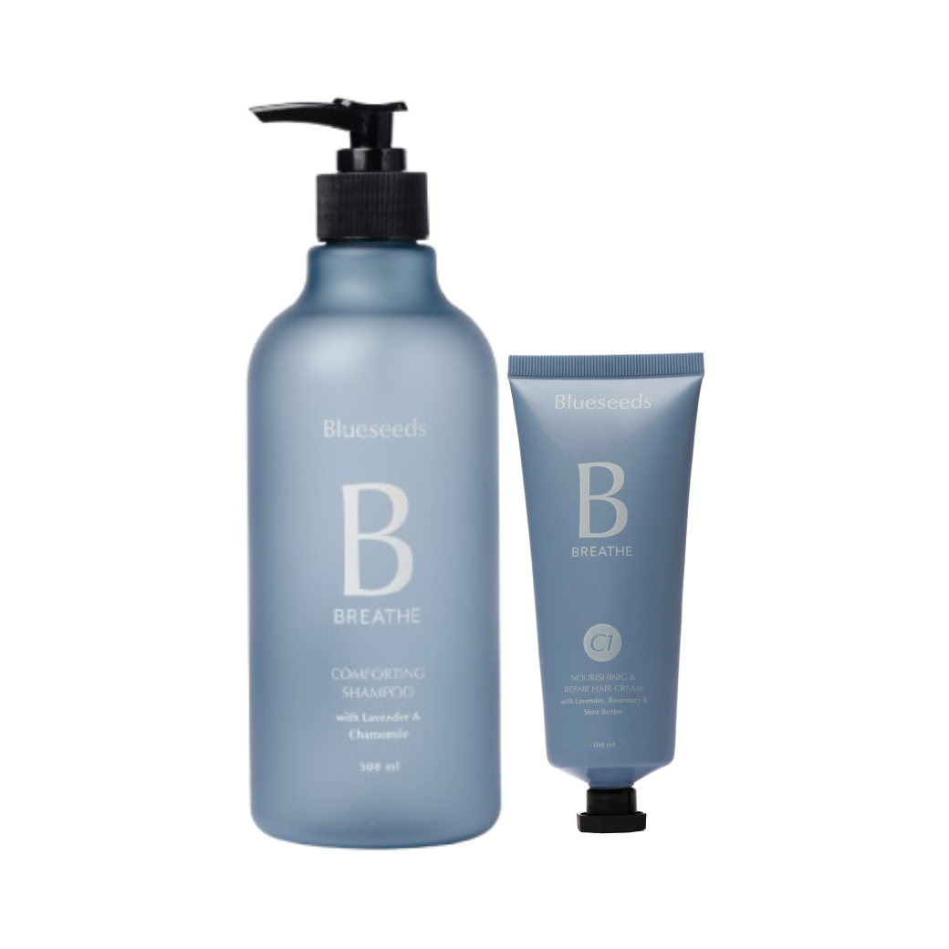 【明星商品】薰衣草洋甘菊舒緩洗髮露 500ml+C1薰衣草迷迭香乳油木果護髮素100mlx1｜下單贈S3全身潔淨露100ml