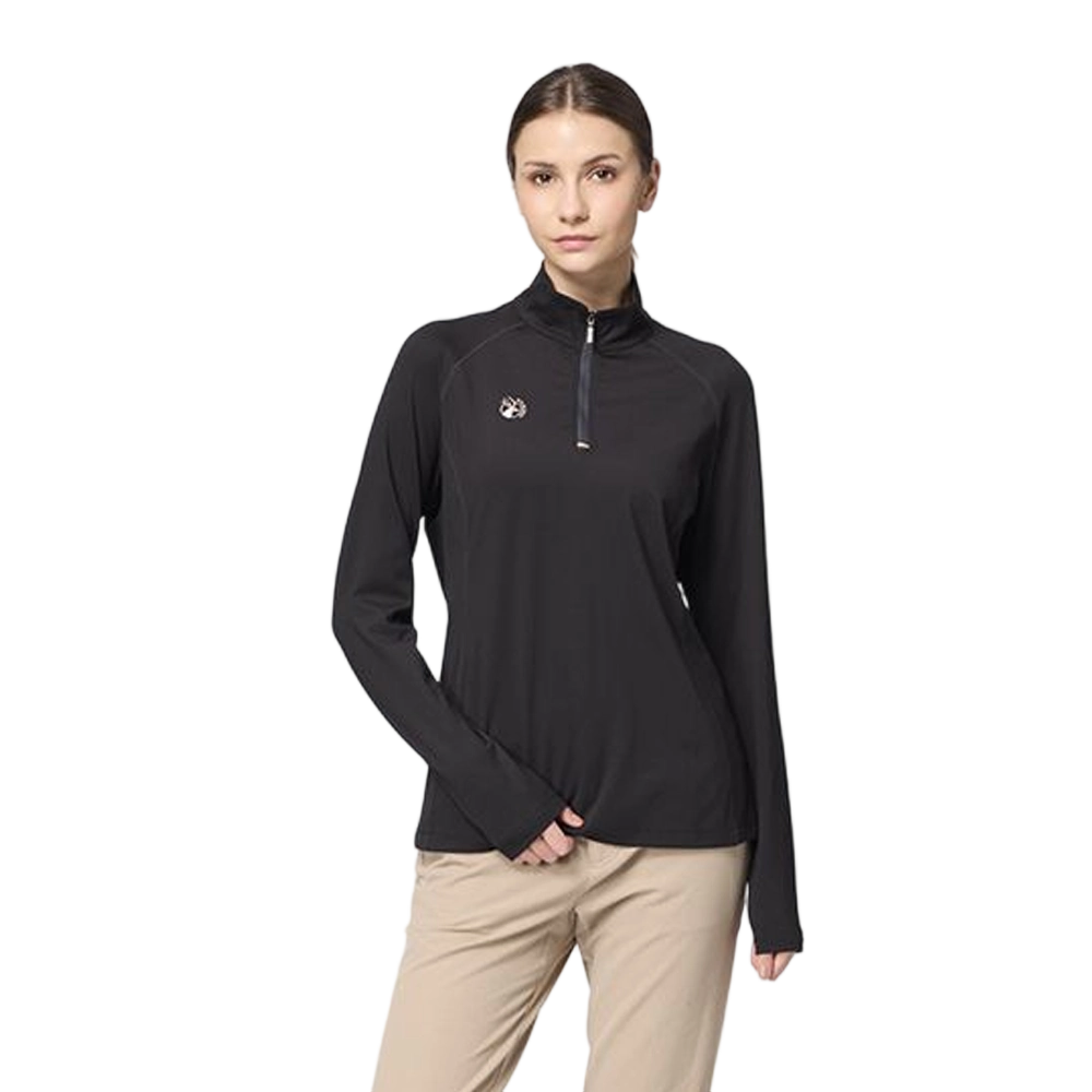 Wildland 荒野 彈性感半開襟拉鍊暖感機能衣 女款 (2色) 12WB32605