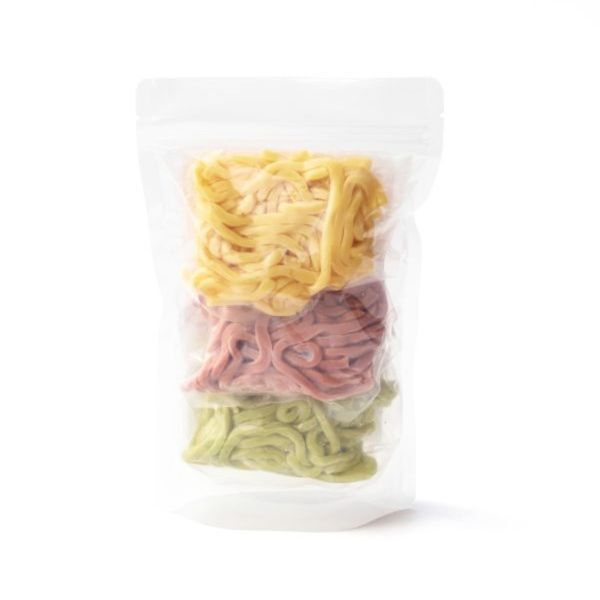 【樂森藥局】(冷凍1500免運中) 永圻『10M+』三色寶寶蔬菜烏龍麵 300g(3球)