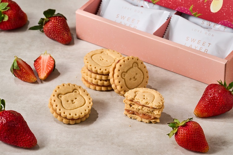 草莓小熊-夾心餅乾