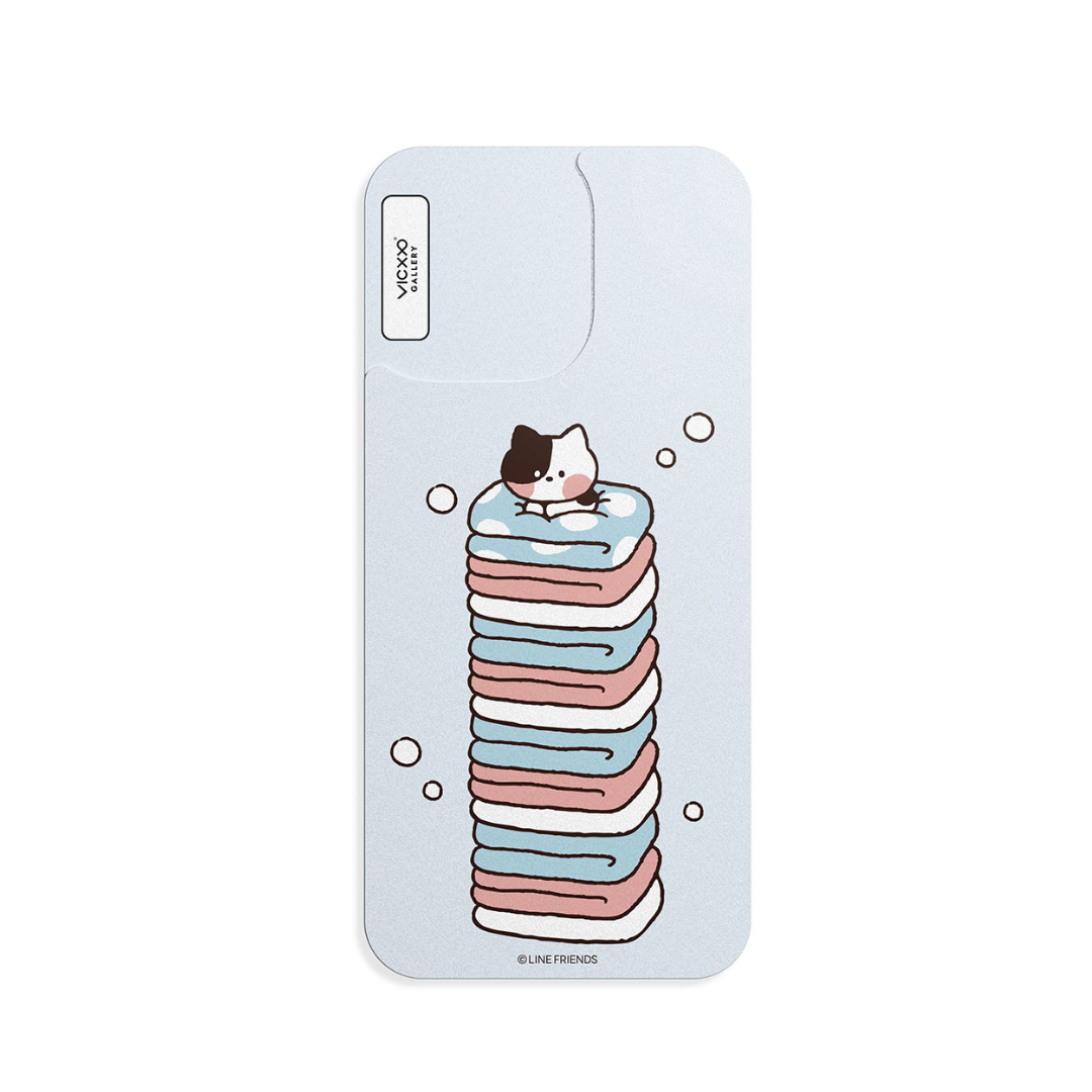Line Friends Minini 手機背貼膜 / jenini幸福日常-VC315