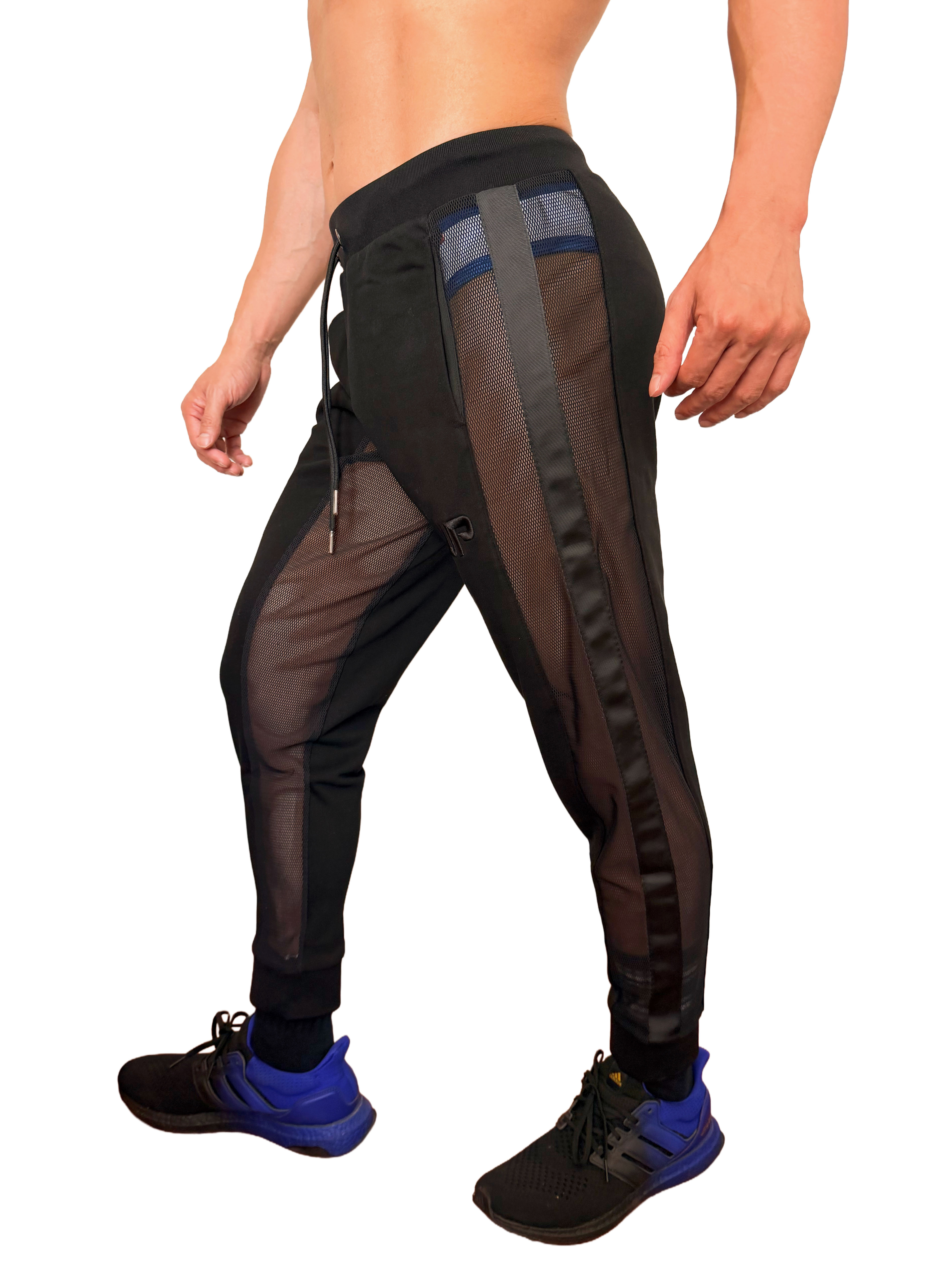 2026 全新系列 - UP For Fun Cross 純棉運動長褲 極緻黑