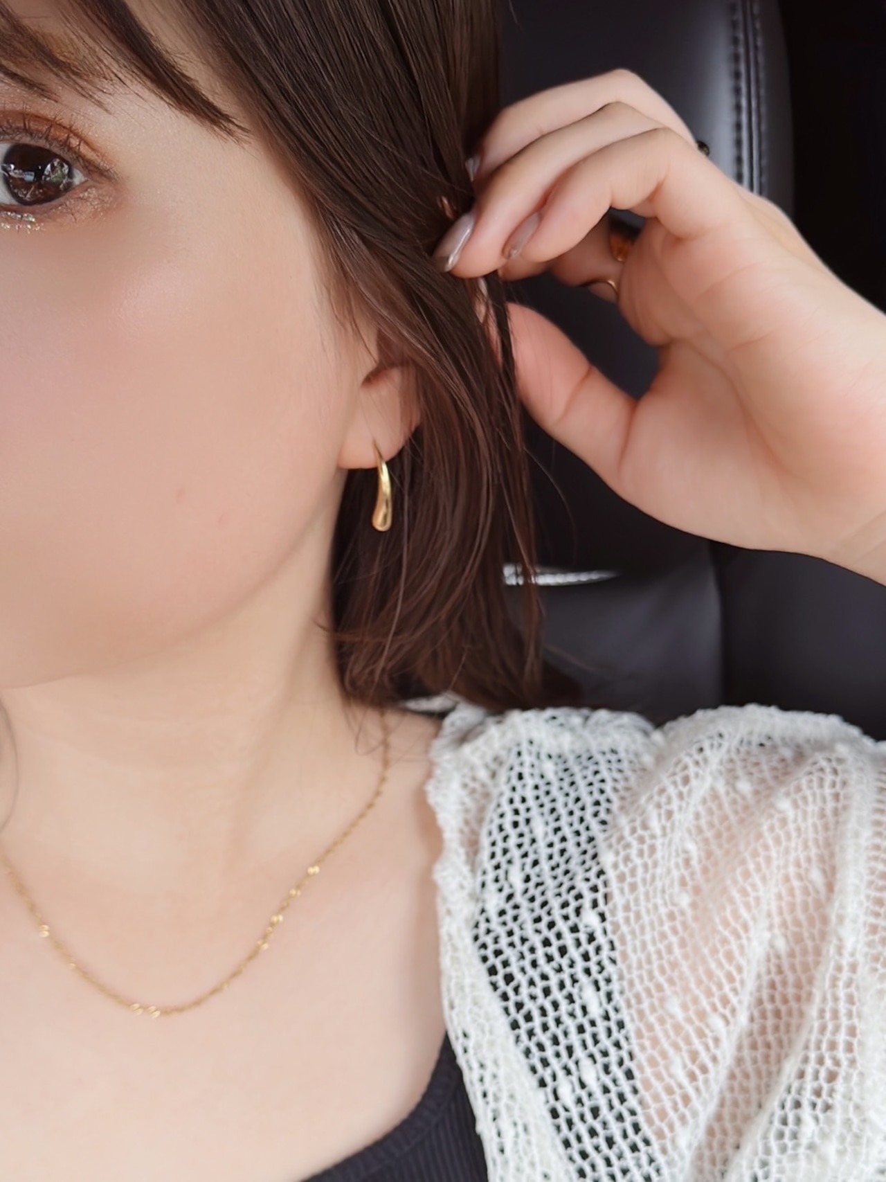 SS simple petit hook pierce