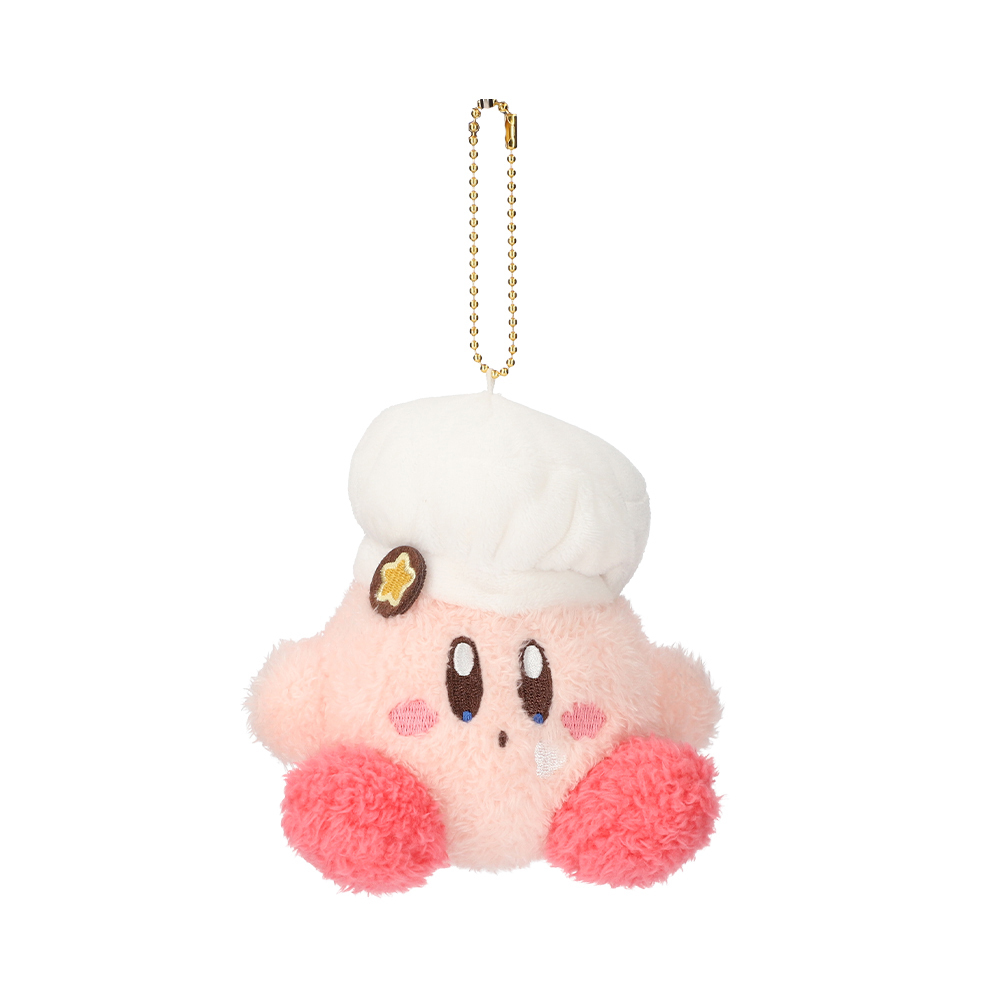 卡比咖啡廳毛絨絨點嘴玩偶吊飾