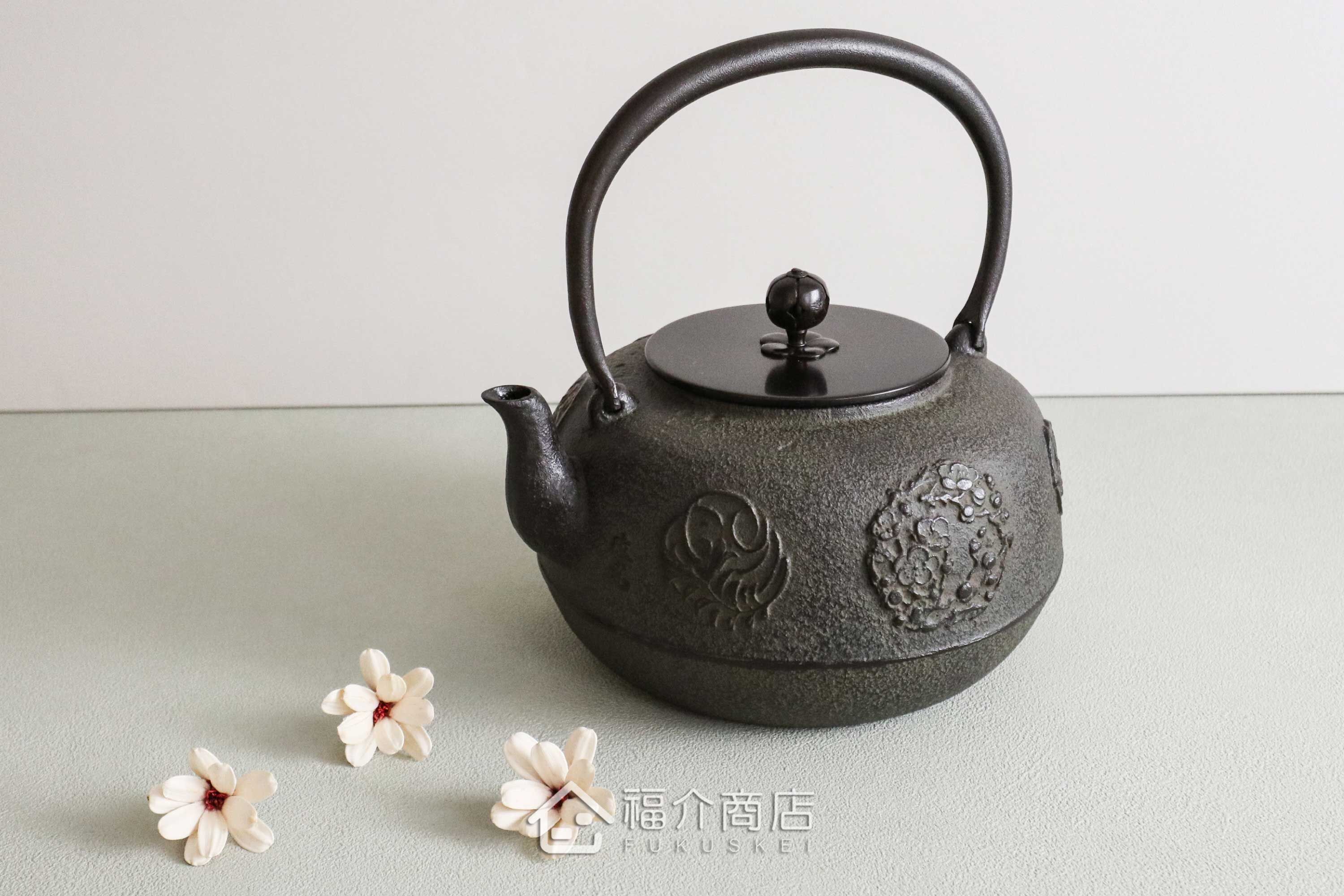 福介商店｜【菊地政光】花丸鐵壺1.5L