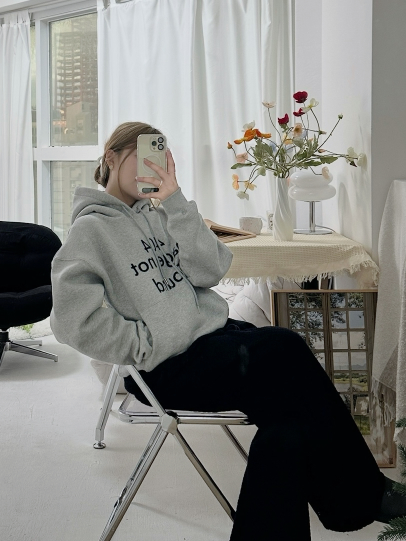 ❥現貨 高質量404刷毛帽T