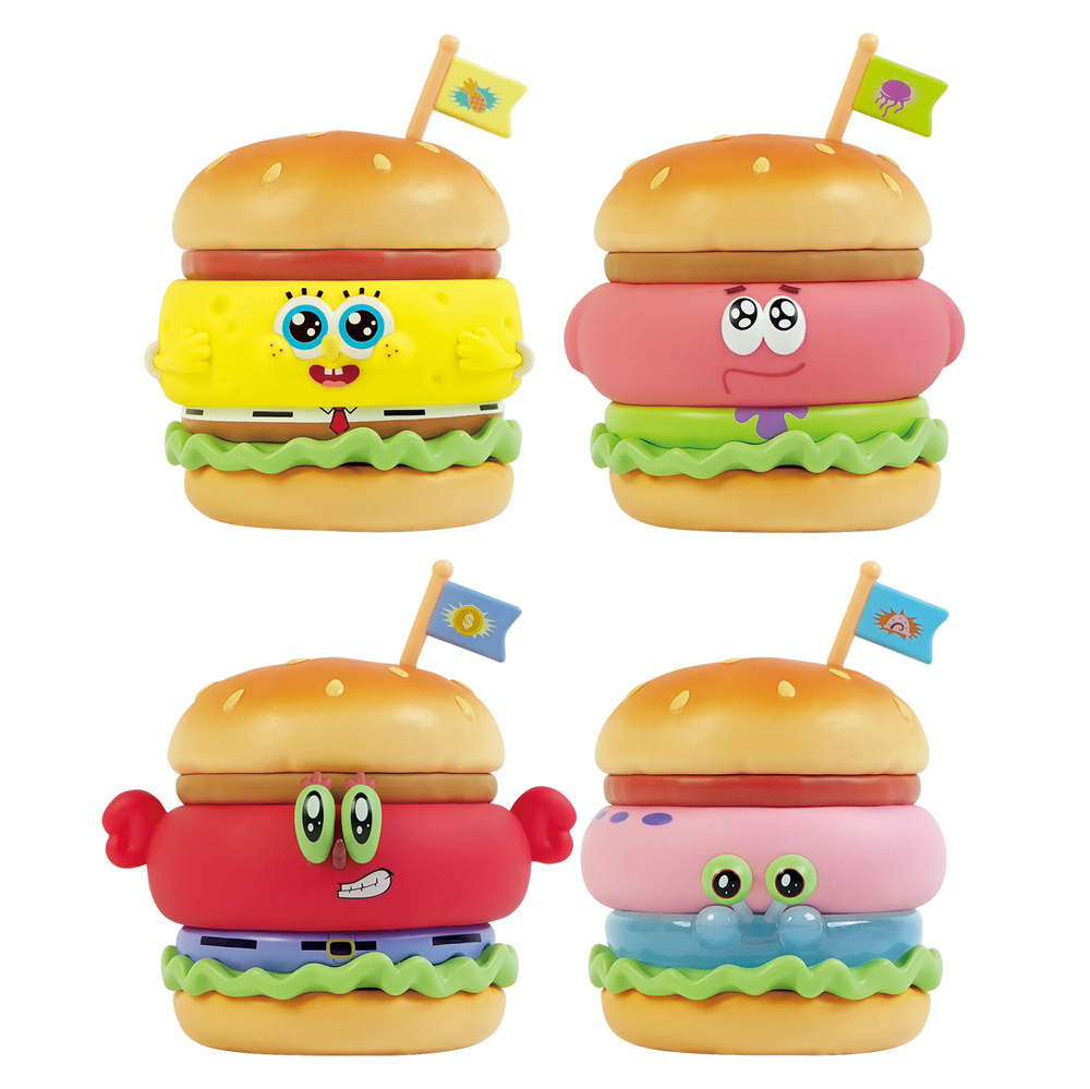 海綿寶寶-漢堡疊疊樂系列 隨機一盒