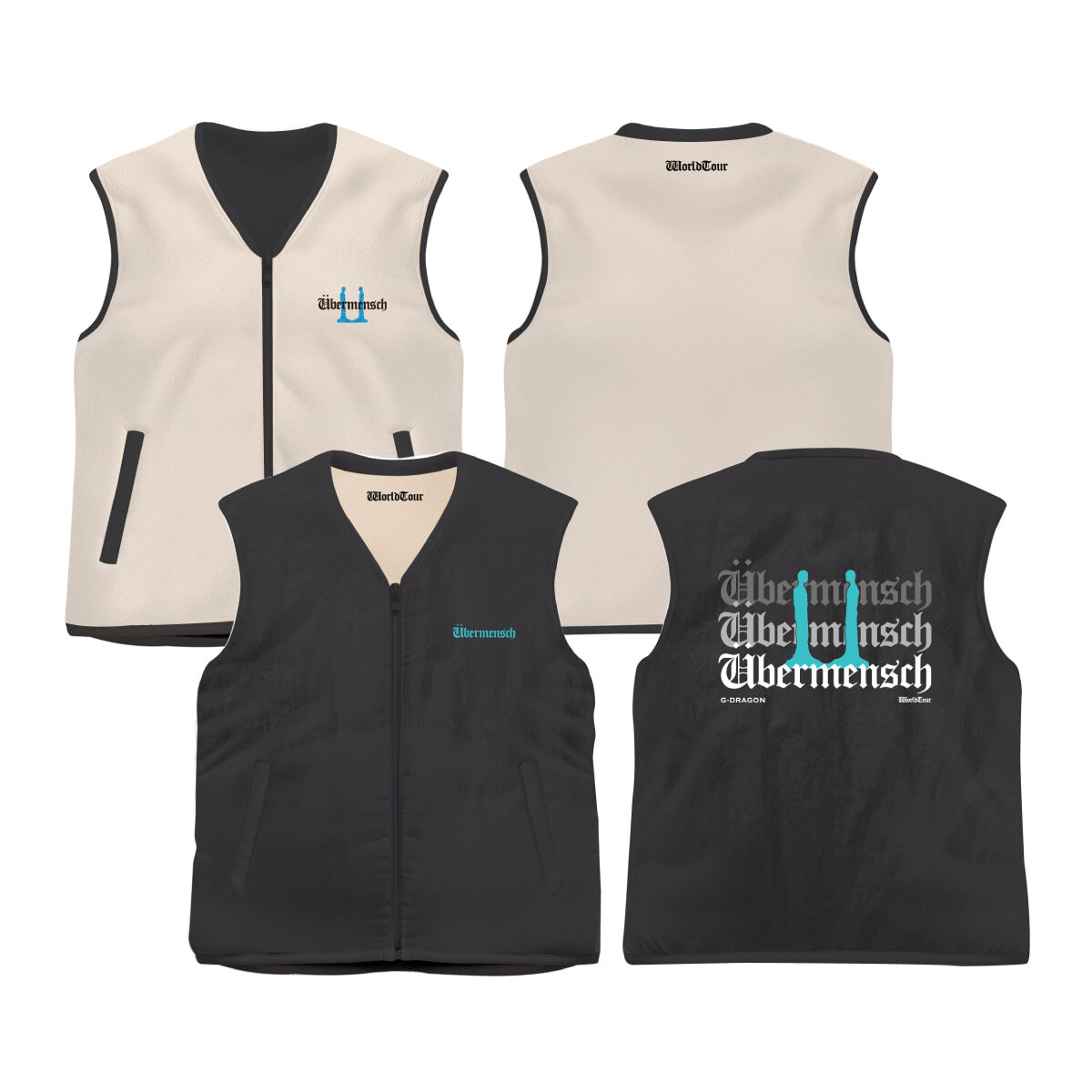 G-DRAGON 2025 WORLD TOUR IN SEOUL - 20 REVERSIBLE VEST