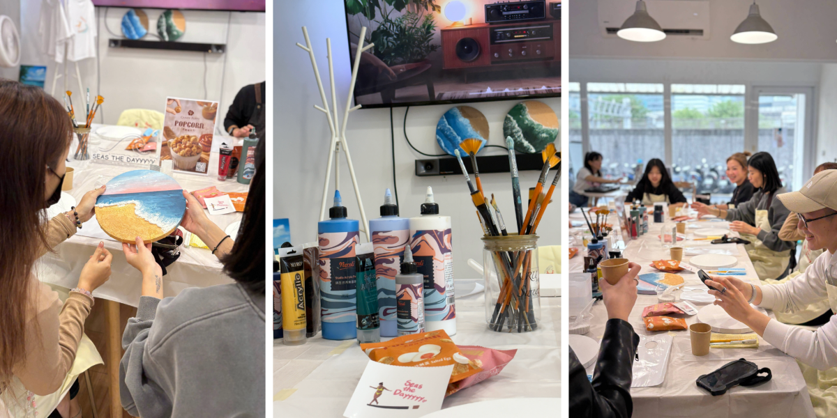 【活動回顧】CANDY POPPY × Seas the dayyyyy｜在 Organic House 的節拍裡，畫出一片海