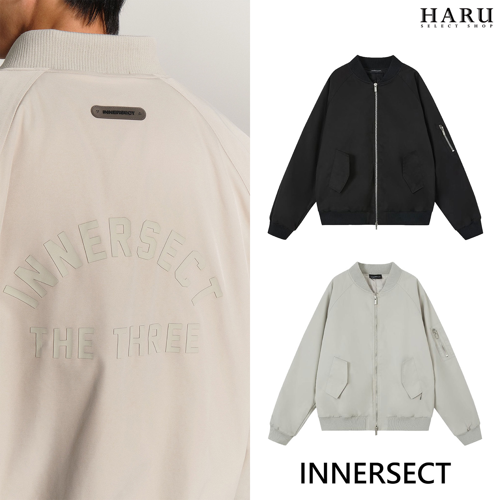 INNERSECT 三生萬物 飛行外套 夾克 男女 外套 INN24FWTJK202