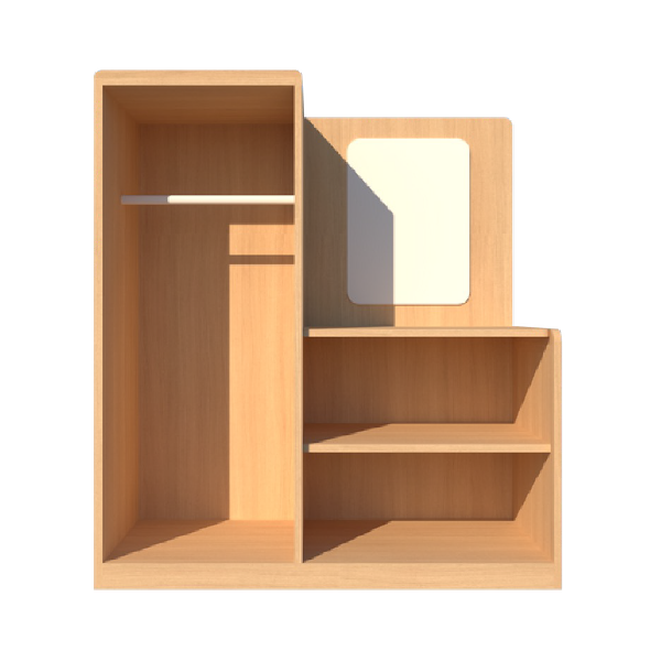 WARDROBE / MIRROR / IRONING BOARD