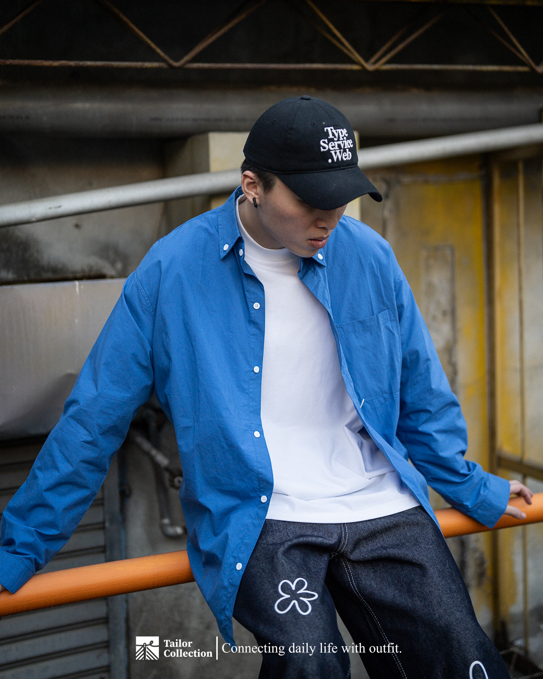 #預購 Tailor collection 斜縫線 純色長袖襯衫 三色