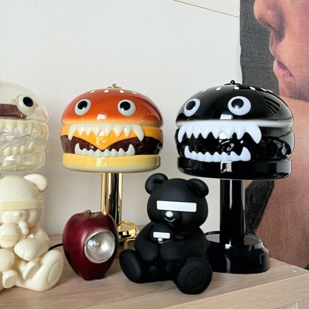 UNDERCOVER X MEDICOM TOY HAMBURGER LAMP 漢堡燈三色