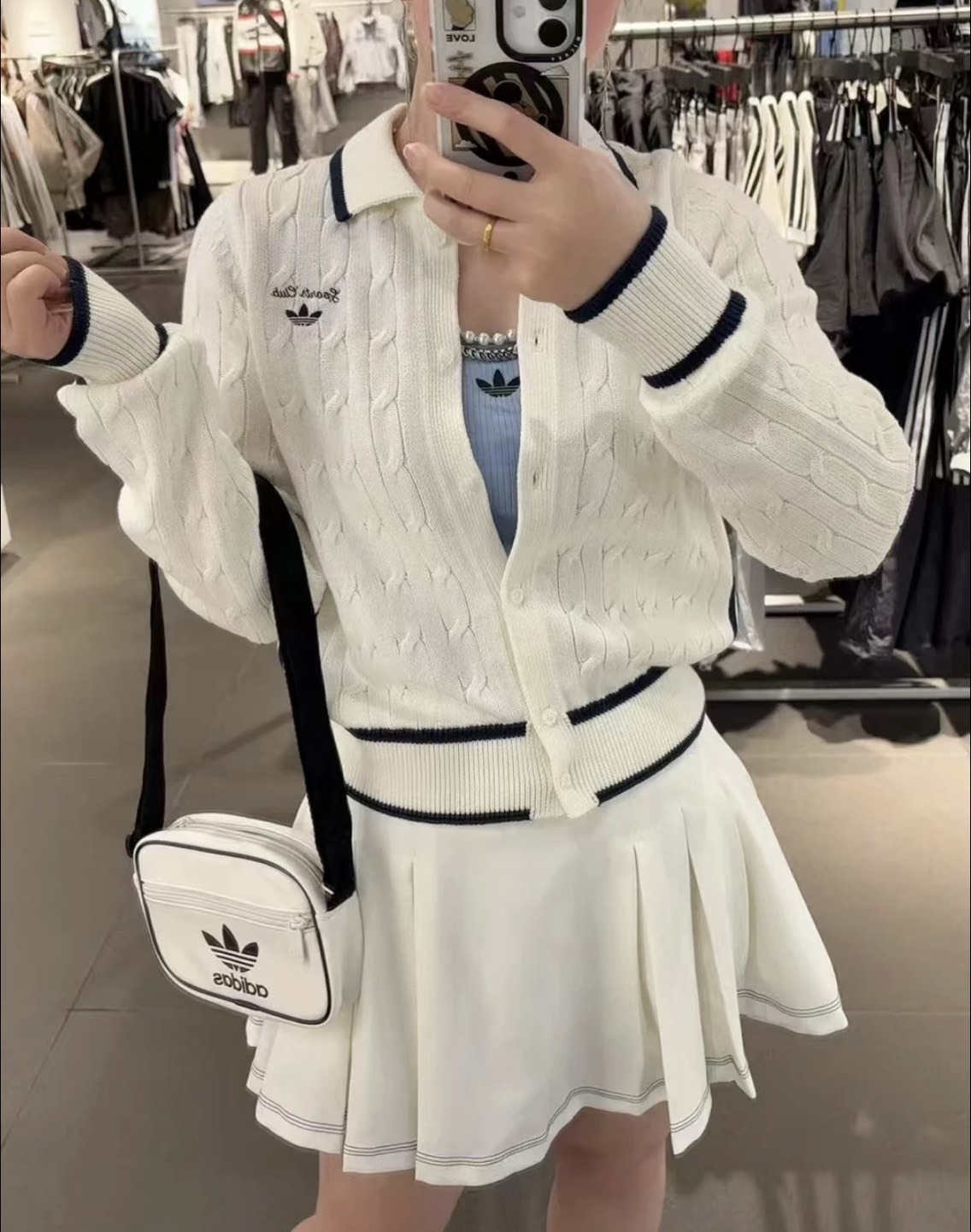 <🤍小包也能很犯規😵> Adidas Originals Adicolor 迷你斜背包