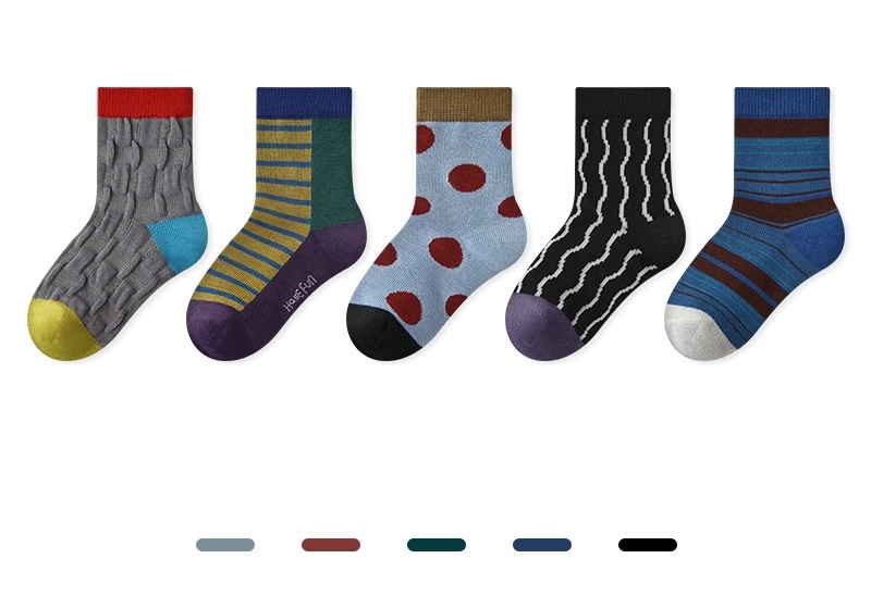 宇宙之旅長襪五雙入(1-12y)