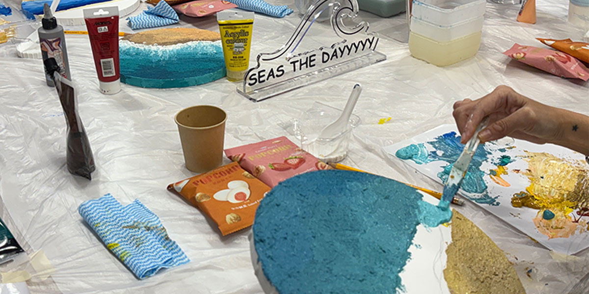 【活動回顧】CANDY POPPY × Seas the dayyyyy｜在 Organic House 的節拍裡，畫出一片海