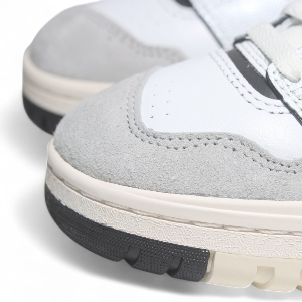 NEW BALANCE 休閒鞋 NB 550 白灰黑 皮革 復古 女 BB550GWB