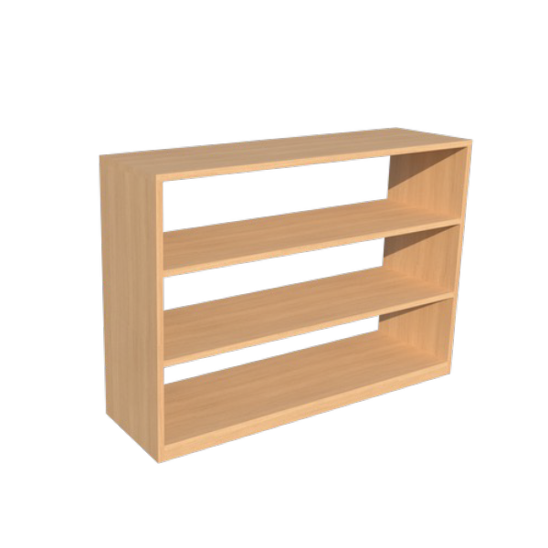 3-tier Shelf Without Backing