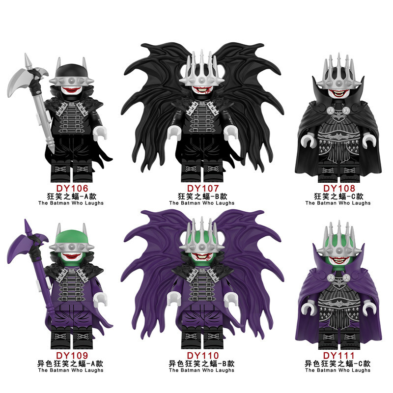 The batman who laughs Custom Minifigures Set Fit lego DY106-DY111