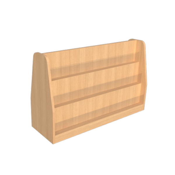 Double-sided Library Shelf