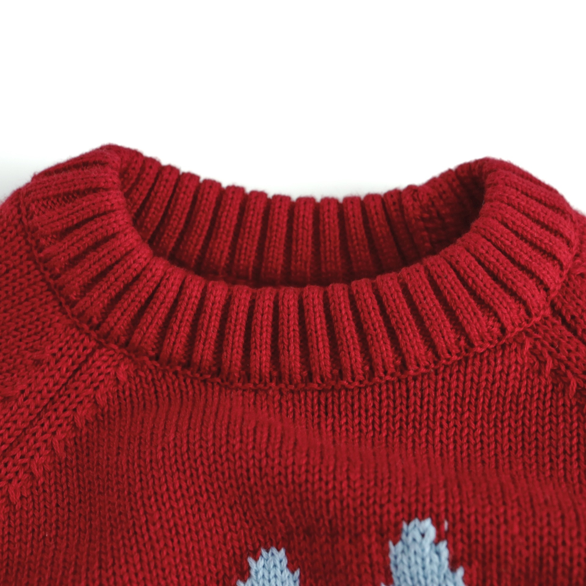 小藍馬針織上衣