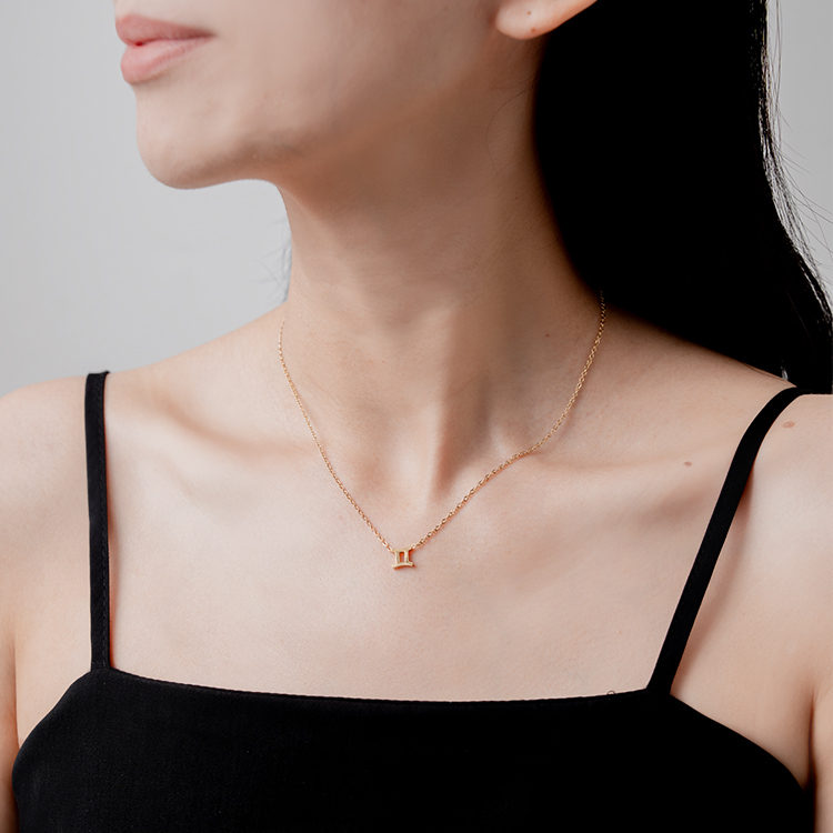 miramira星軌｜雙子座項鍊B5091-金33101