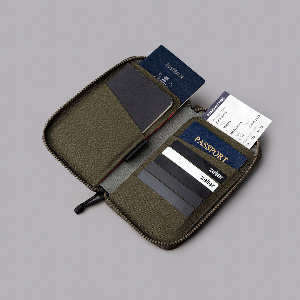 ALPAKA Zip Passport Wallet 多功能護照錢包