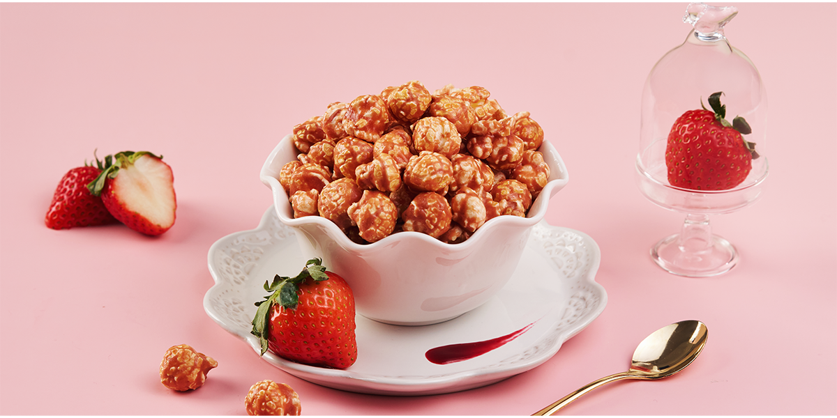 CP熱戀草莓爆米花