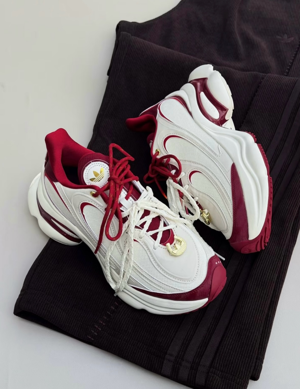 代購-<馬年限定>Adidas Originals Ozvenuz CNY 復古厚底增高鞋 老爹鞋 女款   KI2801