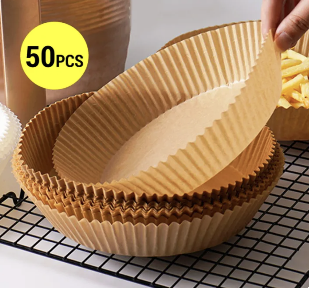 Air Fryer Baking Paper 空气炸锅烘培纸托 50pcs 100 pcs