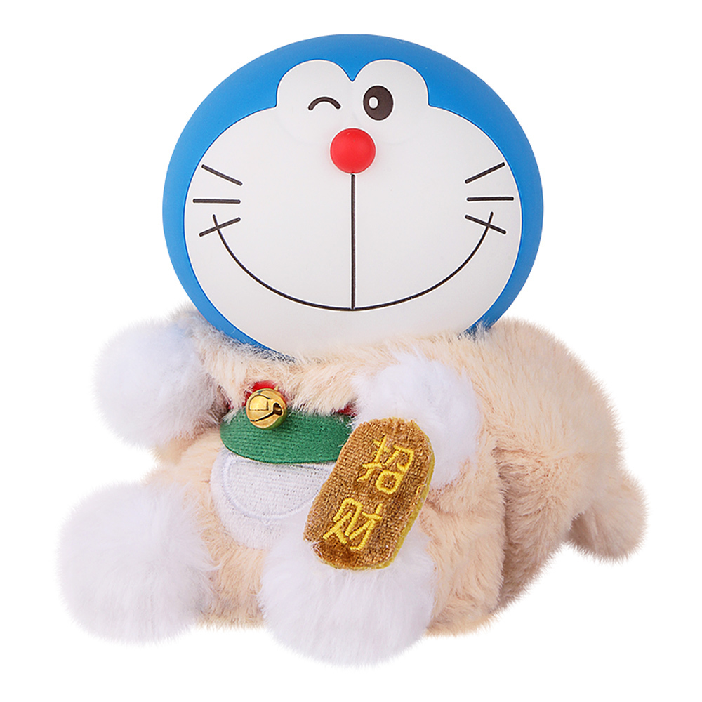 哆啦A夢-搪小偶S-vol.1許願招財貓毛絨盲盒 隨機一入