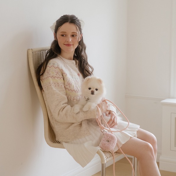 Stroll 輕量款細版牽繩_珊瑚