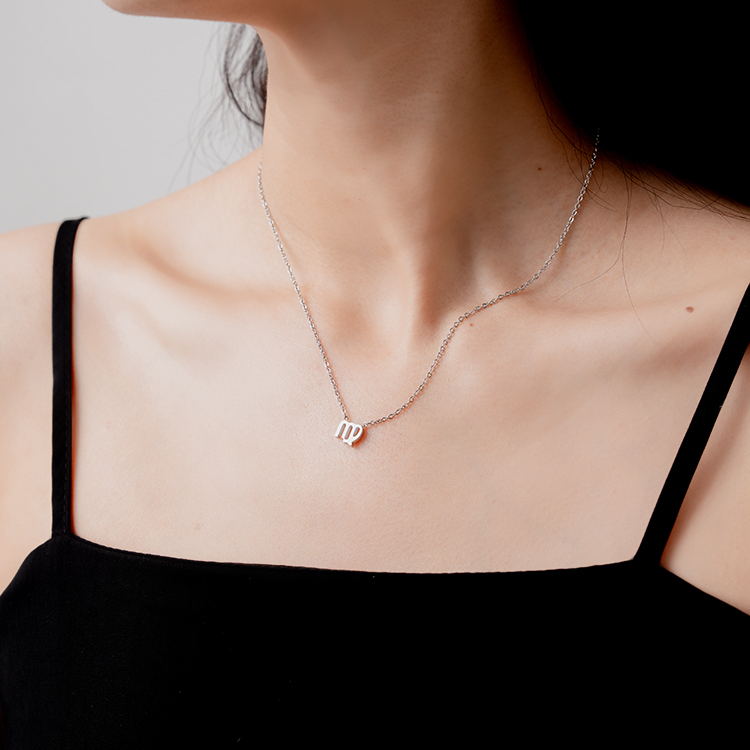 miramira星軌｜處女座項鍊B5097-銀74473