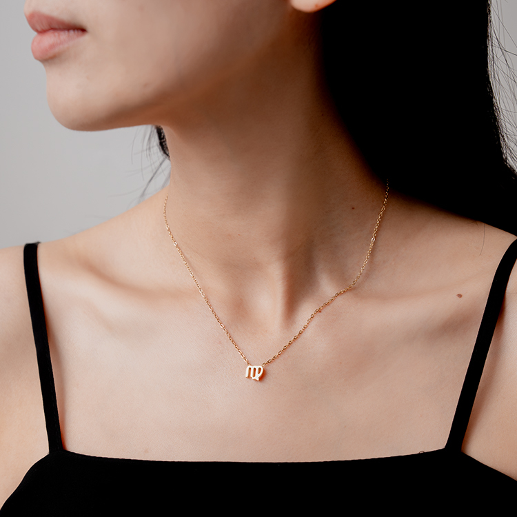 miramira星軌｜處女座項鍊B5097-金33163