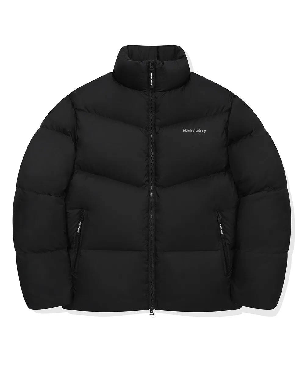 #代購 WACKY WILLY 保暖 羽絨外套 MG2404DP03BK 黑