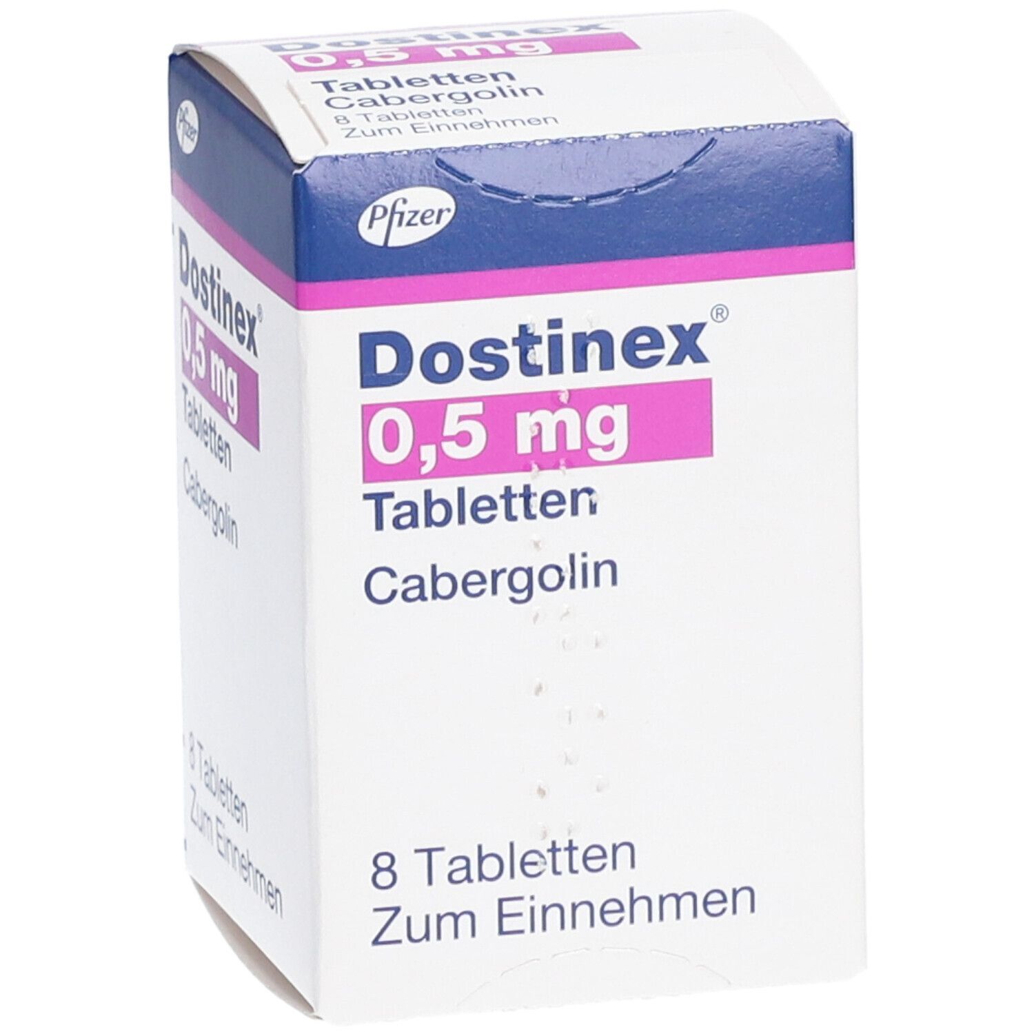 輝瑞 卡麥角林 0.5 毫克 8 片（德國版）