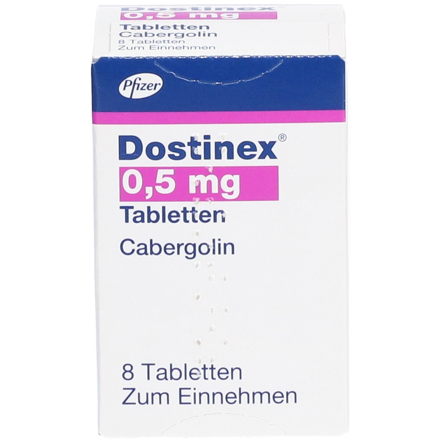 輝瑞 卡麥角林 0.5 毫克 8 片（德國版）