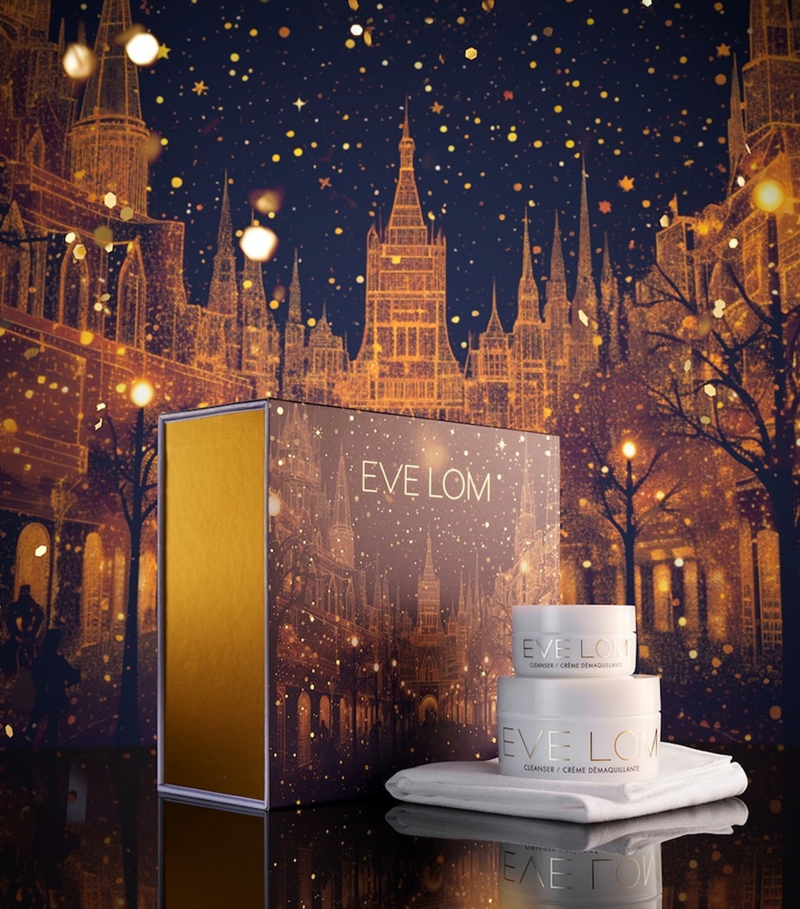 🌸EVE LOM 聖誕兩件套Z767 （潔顏霜100+潔顏霜30ml+巾） （31/12截單之後2-3星期寄出）