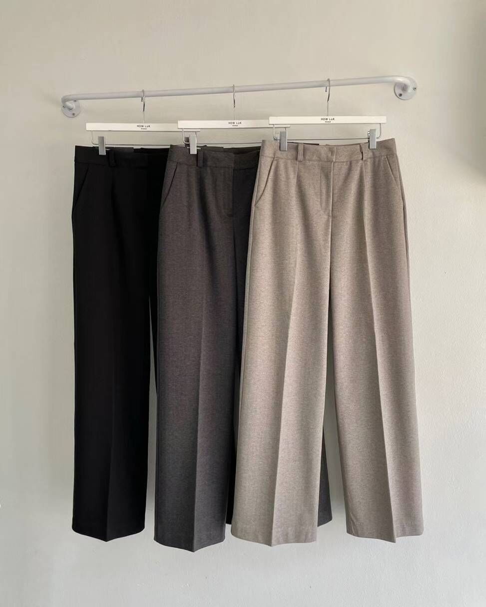 HL364 織紋薄毛西褲 *特價* (優惠碼同充值購物金不適用)