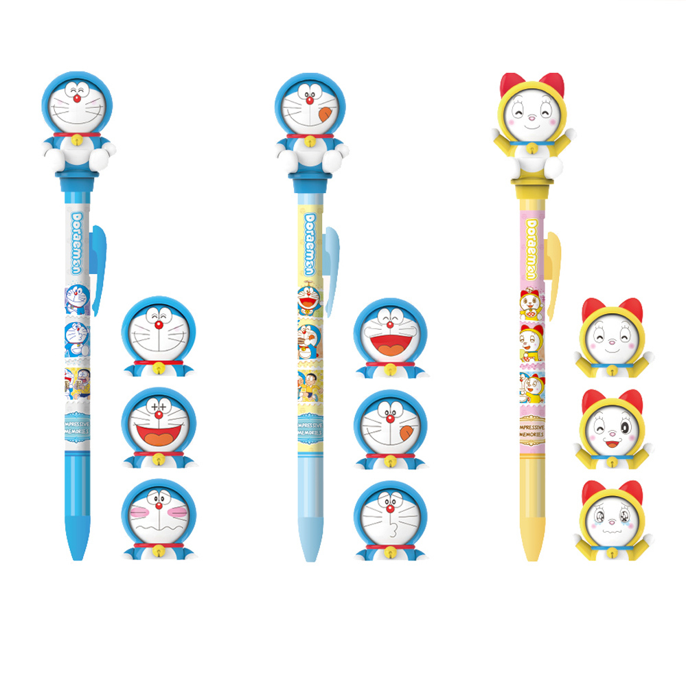 哆啦A夢-變臉筆 三款一套