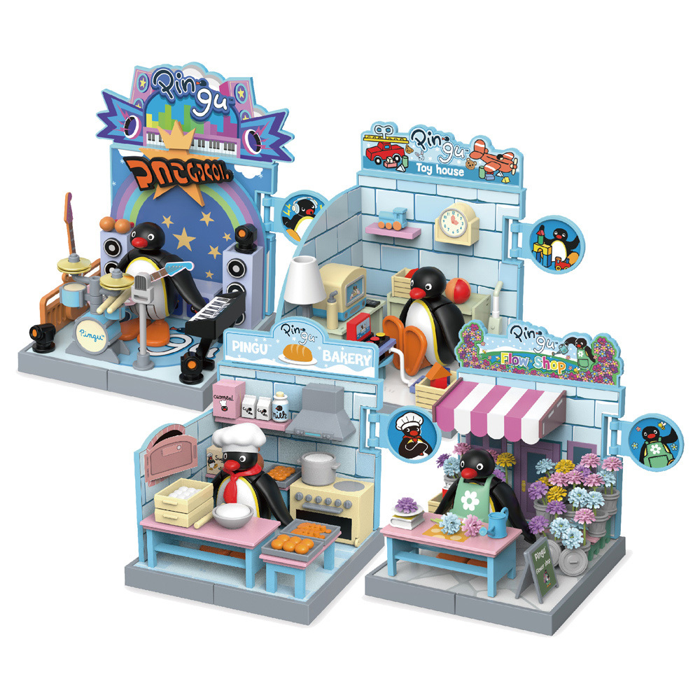 Pingu 企鵝家族-夢想小屋 隨機一入